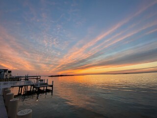 Obraz premium Sunset on the Island