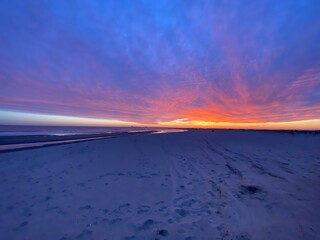 Fototapeta premium Sunset on the Island