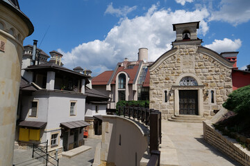 Zverinets Caves and Archangel Mykhail Monastery in Kyiv city, Ukraine