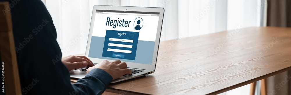 Poster online registration form for modish form filling on the internet website