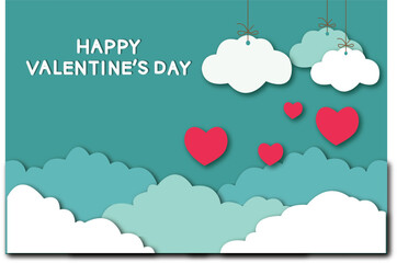 Illustration design for valentine's day that is interesting and very cute