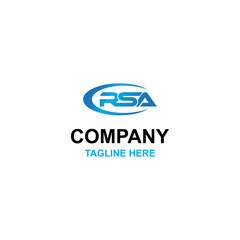 creative rsa logo design