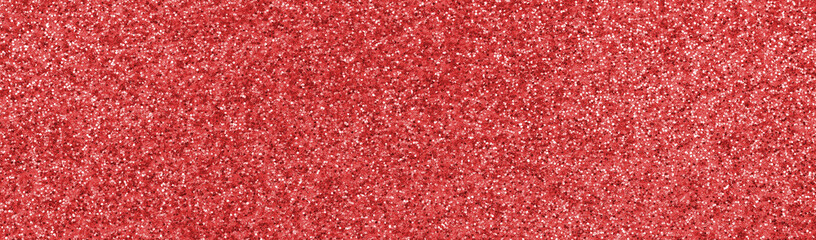 red background with shiny glitter with luminescent lights