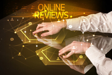 Navigating social networking with social icons
