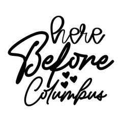 Here Before Columbus