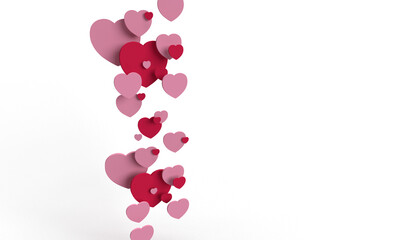 Sfondo, san Valentino, cuori, png, trasparente