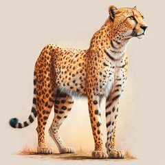 yellow cheetah