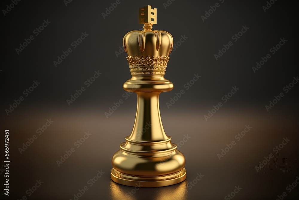 Poster the notion of the king of gold in chess has applications in corporate strategy and competitiveness. 