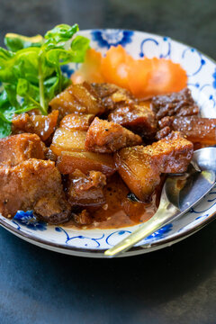 Phuket Style Braised Pork Belly - Moo Hong