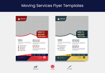 Moving Services Flyer Templates