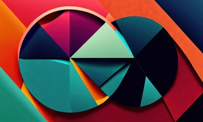 Obraz premium background vector geometry