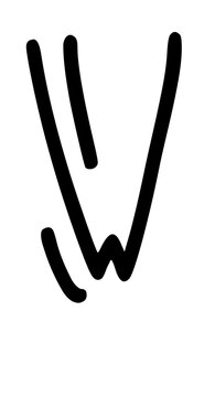 Crazy Funky Think Uppercase Letter Font