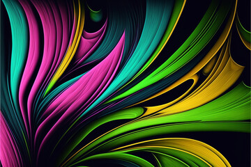 Abstract Mardi Gras Wallpaper Art - Background Images to Brighten Up Any Room