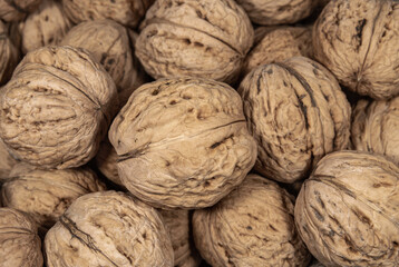 Giant unpeeled walnuts