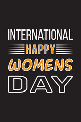 Women's Day T-shirt Design Vector