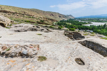 cave city Uplistsikhe near Gori, Georgia