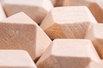 Wooden blocks background. Abstract Background.