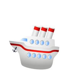 Ocean cruise ship for travel