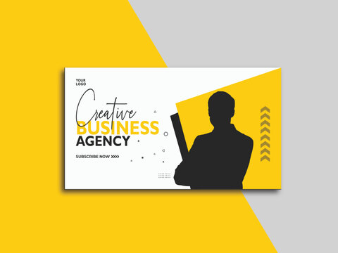 youtube video thumbnail or web banner