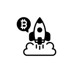 Start Up icon in vector. Logotype
