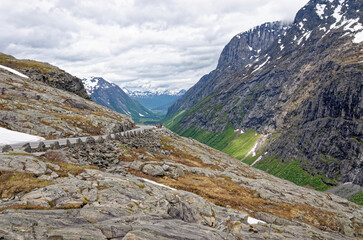 Obraz premium Jostedalsbreen National Park - Travel destination Norway