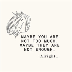 illustration of an unicorn