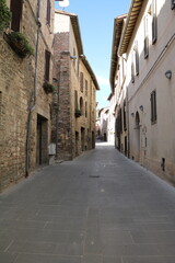 Naklejka na ściany i meble Living in Spello, Umbria Italy