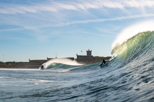 Ocean art wave surfing