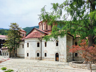 Fototapeta na wymiar Bachkovo Monastery Dormition of the Mother of God, Bulgaria