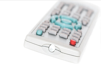 the remote control, isolated on white