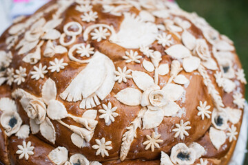 Wedding loaf, wedding Ukrainian tradition