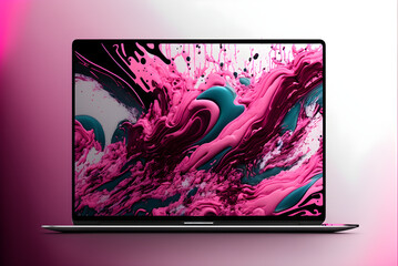 Pink Macbook Pro