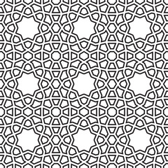 Seamless islamic pattern. Vector Girih pattern. Background vector illustration. Seamless girih pattern. Traditional Islamic Design. Mosque decoration element. Seamless geometric pattern.