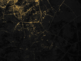 Black and gold marble luxury wall texture with shiny golden line pattern abstract background design for a cover book or wallpaper and banner website.