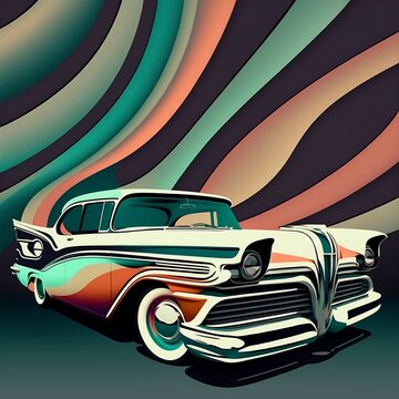 Abstract Ford Edsel (AI)