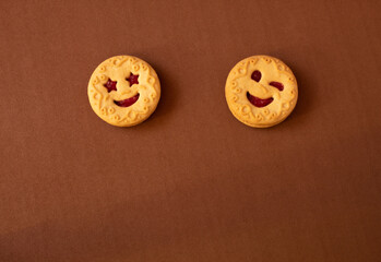 Sweet smiles at lunch