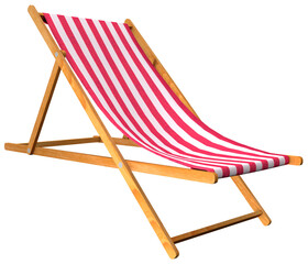 Beach chair a summer concept