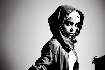 Muslim hip-hop dancer, Generative AI