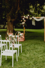 Cérémonie laïque en pleine forêt