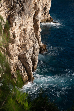 cliffs at the coast