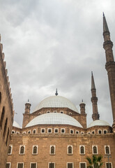 Fototapeta na wymiar Mosque of Muhammad Ali inside Cairo Citadel