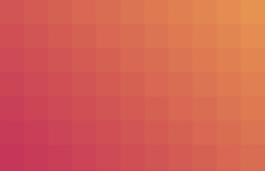 Vector gradient dark coral background. Abstract texture of the firebrick squares for publication, design, poster, calendar, post, screensaver, wallpaper, postcard, cover, banner, website. Illustration