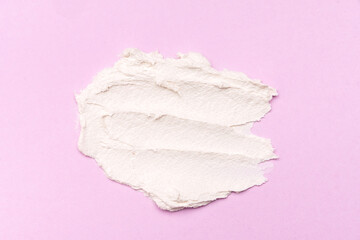 Cosmetic smudge cream scrub peeling facial mask