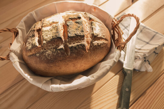 Artisan bread recently made
