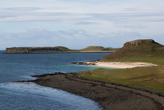 Beach on Isle of Skye, Scotland, UK