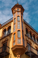 Architectural detail from Seville, Spain
