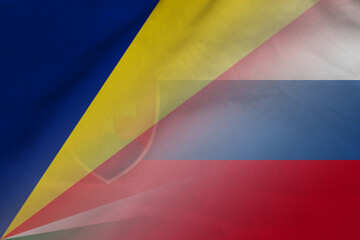 Seychelles and Slovakia national flag international contract SVK SYC