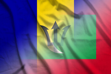 Barbados and Maldives national flag transborder negotiation MDV BRB