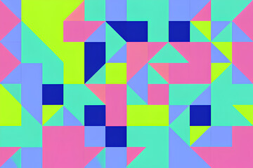 abstract geometric background,Generative IA