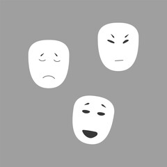 Female character Depression, stress. There is complete confusion in the head